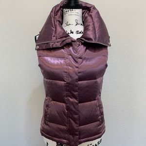 Talbots Mauve Pink Down Puffer Vest